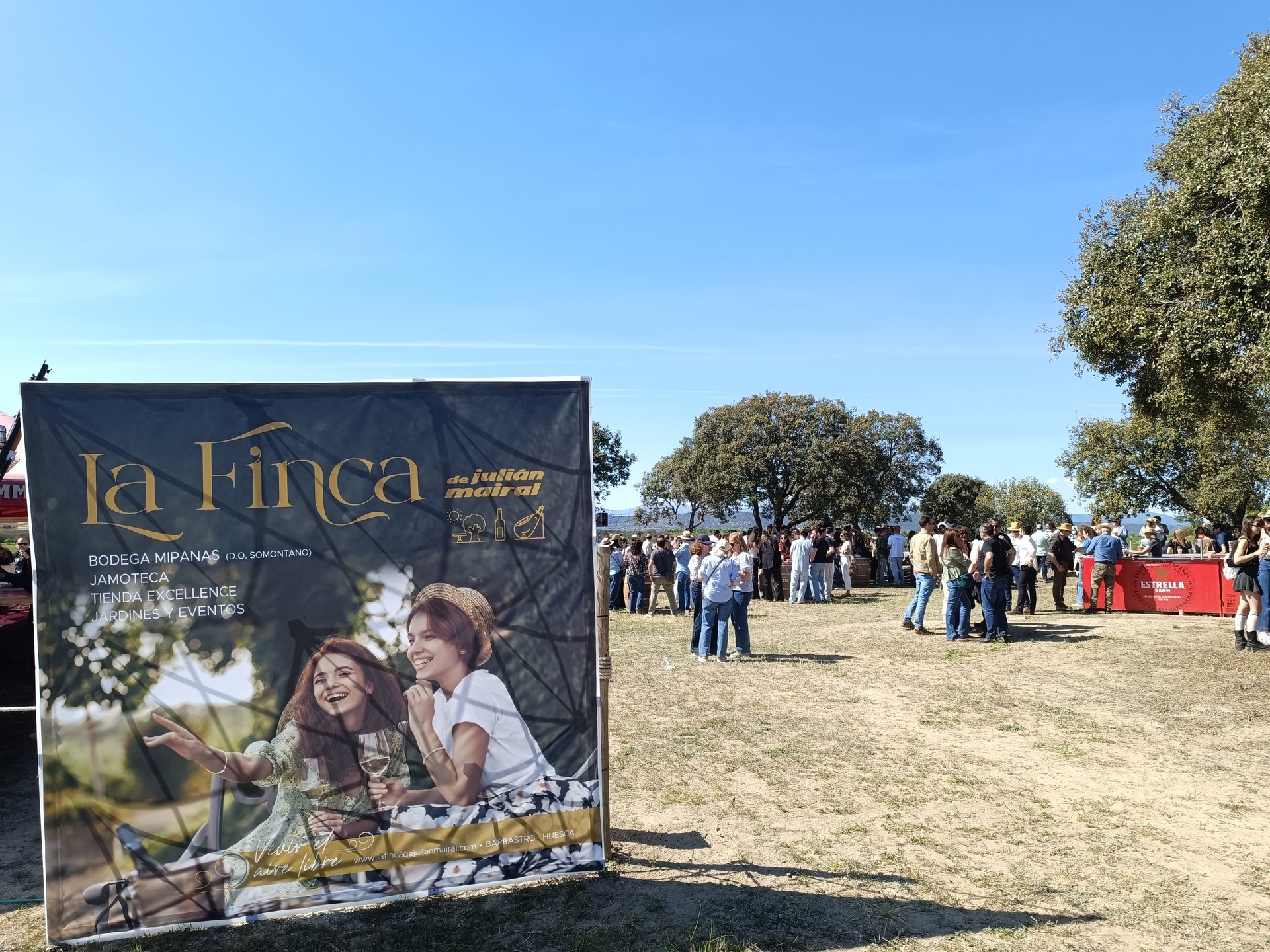 Seguridad SERCOGRUP en evento al aire libre La Finca