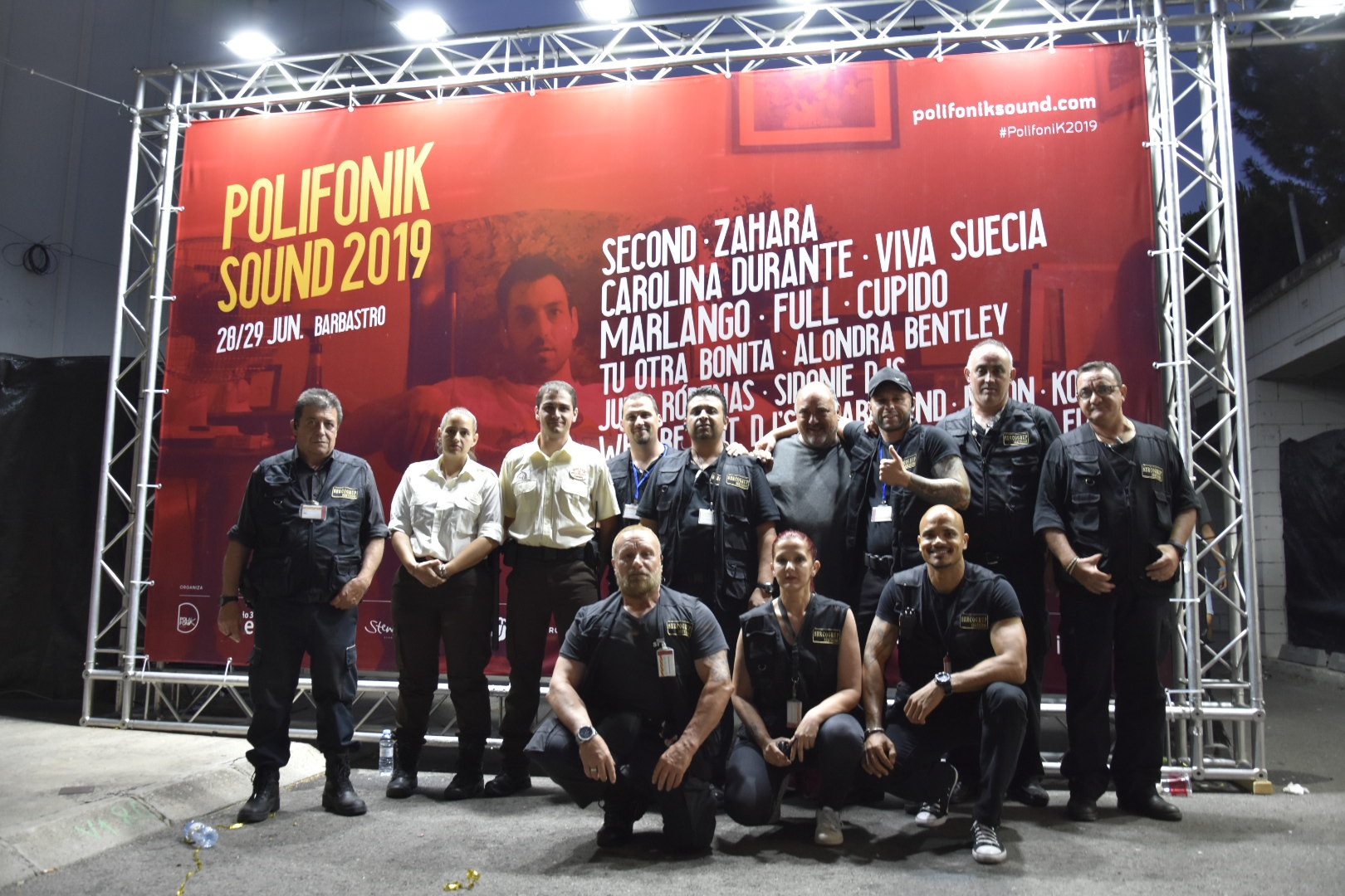 Equipo SERCOGRUP en Polifonik Sound 2019